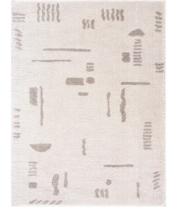 Livabliss Fossay Shag Light Beige FSG-2304 7 ft. 10 in. X 10 ft. Rect. Rug