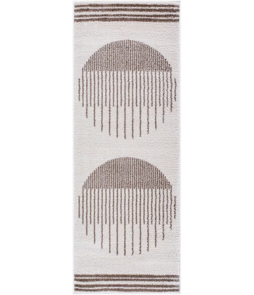 Livabliss Fossay Shag Light Beige FSG-2305 2 ft. 7 in. X 7 ft. 3 in. Rect. Rug