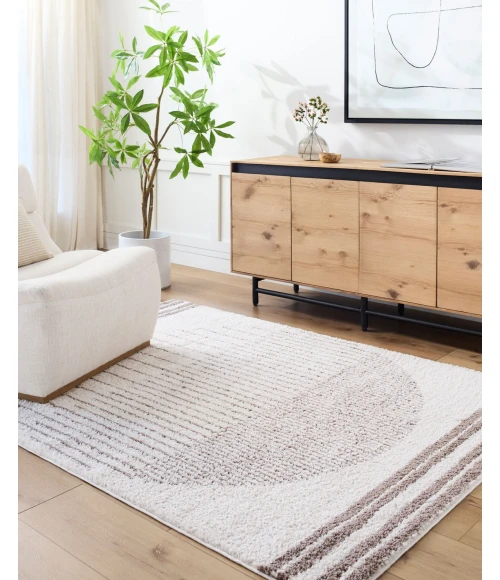 Livabliss Fossay Shag Light Beige FSG-2305 2 ft. 7 in. X 7 ft. 3 in. Rect. Rug