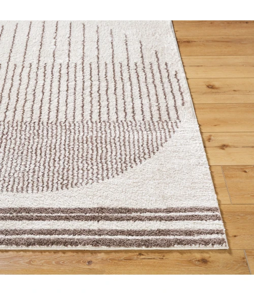 Livabliss Fossay Shag Light Beige FSG-2305 5 ft. 3 in. X 7 ft. Rect. Rug