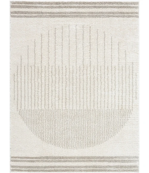 Livabliss Fossay Shag Light Beige FSG-2309 5 ft. 3 in. X 7 ft. Rect. Rug