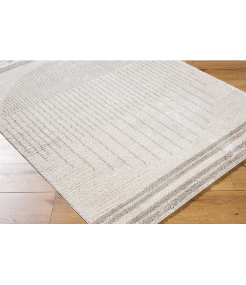 Livabliss Fossay Shag Light Beige FSG-2309 5 ft. 3 in. X 7 ft. Rect. Rug