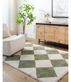 Livabliss Fossay Shag Light Beige FSG-2325 6 ft. 7 in. X 9 ft. Rect. Rug