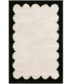 Livabliss Fossay Shag Cream FSG-2342 2 ft. X 2 ft. 11 in. Rect. Rug