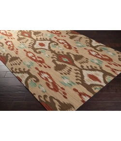 Surya Frontier FT113 Dark Brown Burnt Orange Area Rug 2 ft. X 3 ft. Rectangle