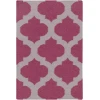 Surya Frontier FT115 Burgundy Gray Area Rug 2 ft. X 3 ft. Rectangle