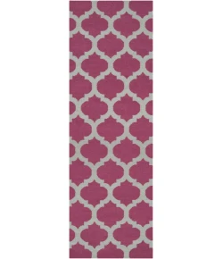 Surya Frontier FT115 Dark Purple Medium Gray Area Rug 2 ft. 6 in. X 8 ft. Runner