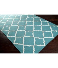 Surya Frontier FT221 Aqua Khaki Area Rug 2 ft. X 3 ft. Rectangle