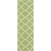 Surya Frontier FT226 Grass Green Cream Area Rug 2 ft. 6 in. X 8 ft. Runner
