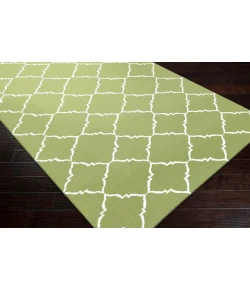 Surya Frontier FT226 Grass Green Cream Area Rug 2 ft. 6 in. X 8 ft. Runner