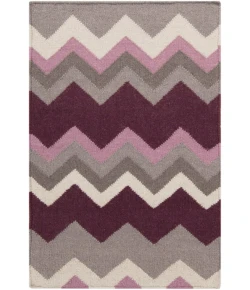 Surya Frontier FT268 Dark Purple Mauve Area Rug 9 ft. X 13 ft. Rectangle