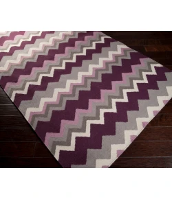 Surya Frontier FT268 Dark Purple Mauve Area Rug 2 ft. 6 in. X 8 ft. Runner