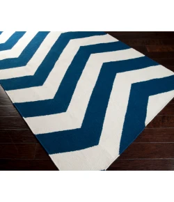 Surya Frontier FT276 Dark Blue White Area Rug 2 ft. X 3 ft. Rectangle