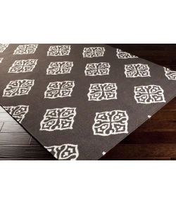 Surya Frontier FT375 Dark Brown Ivory Area Rug 9 ft. X 13 ft. Rectangle