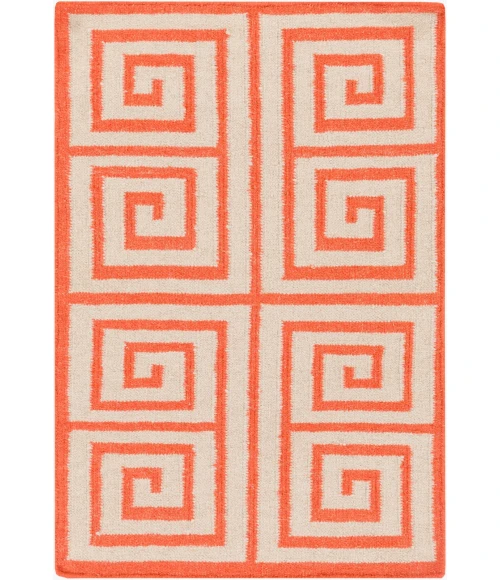 Surya Frontier Orange FT-417 2 ft. X 3 ft. Rect. Rug