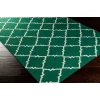 Surya Frontier FT447 Dark Green Ivory Area Rug 2 ft. X 3 ft. Rectangle