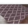 Surya Frontier FT450 Eggplant Cream Area Rug 9 ft. X 13 ft. Rectangle
