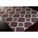 Surya Frontier FT476 Eggplant Charcoal Area Rug 9 ft. X 13 ft. Rectangle