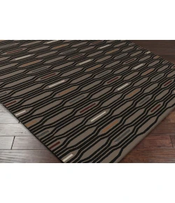 Surya Frontier FT507 Dark Brown Black Area Rug 8 ft. X 11 ft. Rectangle