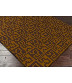 Surya Frontier FT525 Dark Brown Saffron Area Rug 8 ft. X 11 ft. Rectangle
