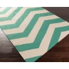 Surya Frontier FT537 Emerald Cream Area Rug 2 ft. 6 in. X 8 ft. Runner