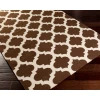Surya Frontier FT541 Dark Brown Beige Area Rug 2 ft. 6 in. X 8 ft. Runner