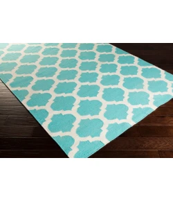Surya Frontier FT561 Aqua Ivory Area Rug 2 ft. X 3 ft. Rectangle