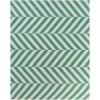 Surya Frontier FT576 Emerald Ivory Area Rug 8 ft. X 11 ft. Rectangle