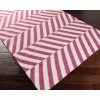 Surya Frontier FT582 Bright Pink Taupe Area Rug 2 ft. X 3 ft. Rectangle