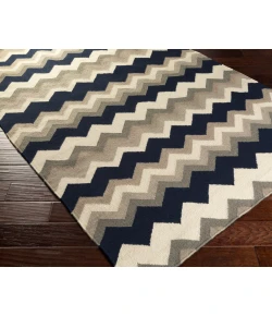 Surya Frontier FT602 Navy Taupe Area Rug 2 ft. 6 in. X 8 ft. Runner
