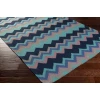 Surya Frontier FT604 Teal Violet Area Rug 2 ft. X 3 ft. Rectangle