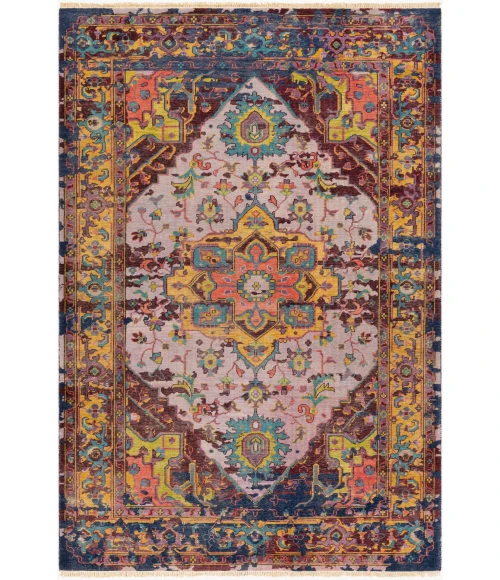 Surya Festival Burgandy FVL-1004 2ft. x 3ft. Rect. Rug