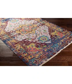 Surya Festival FVL1004 Eggplant Lilac Area Rug 9 ft. X 13 ft. Rectangle