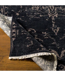 Surya Festival FVL1010 Black Gray Area Rug 10 ft. X 14 ft. Rectangle