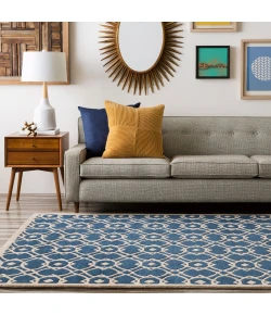 Surya Goa G5047 Navy Beige Area Rug 9 ft. X 13 ft. Rectangle