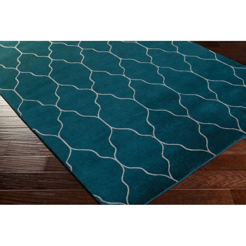 Surya Gates Deep Teal GAT-1013 9ft. x 13ft. Rect. Rug