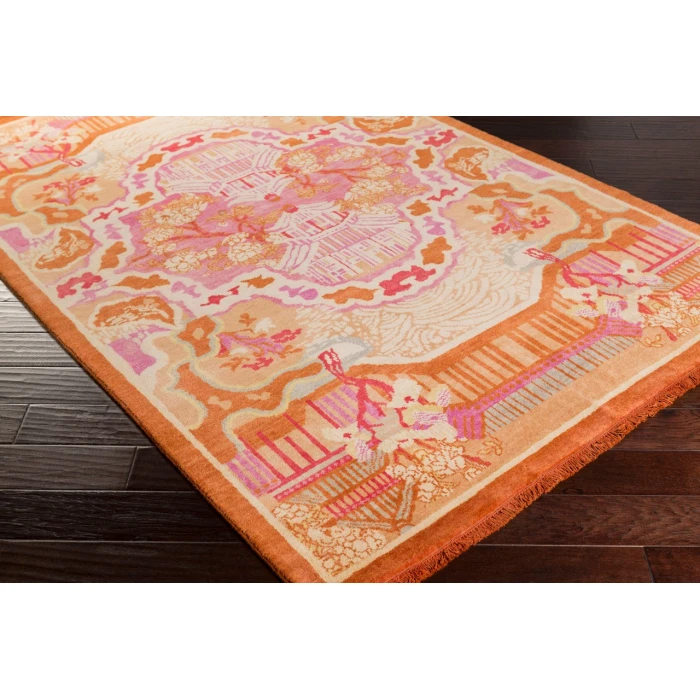 Surya Geisha Rose GES-1004 5ft. x 8ft. Rect. Rug