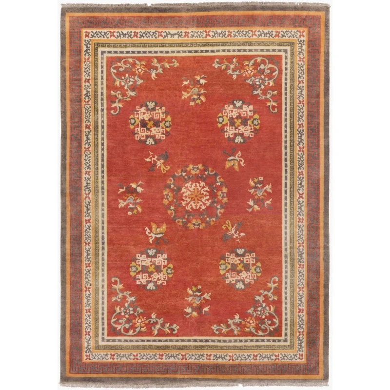 Surya Geisha Rust GES-1009 8ft. x 11ft. Rect. Rug
