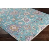 Surya Gorgeous GGS1007 Teal Dark Purple Area Rug 6 ft. X 9 ft. Rectangle