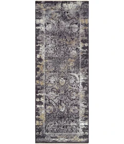 Livabliss Gakko Black GKK-2303 2 ft. 7 in. X 10 ft. Rect. Rug