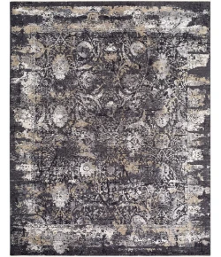 Livabliss Gakko Black GKK-2303 2 ft. X 2 ft. 11 in. Rect. Rug