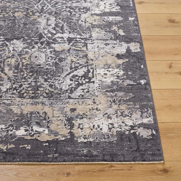 Livabliss Gakko Black GKK-2303 2 ft. 7 in. X 10 ft. Rect. Rug