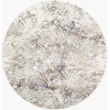 Livabliss Gakko Cream GKK-2309 5 ft. 3 in. X 5 ft. 3 in. Round Rug