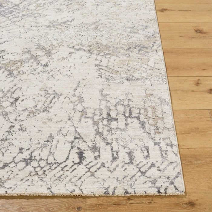 Livabliss Gakko Cream GKK-2309 5 ft. 3 in. X 5 ft. 3 in. Round Rug