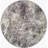Livabliss Gakko Medium Gray GKK-2310 5 ft. 3 in. X 5 ft. 3 in. Round Rug