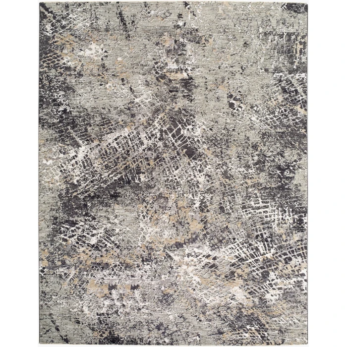 Livabliss Gakko Medium Gray GKK-2310 2 ft. X 2 ft. 11 in. Rect. Rug