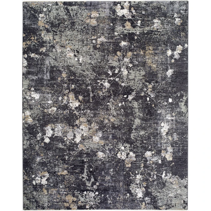 Livabliss Gakko Black GKK-2315 2 ft. X 2 ft. 11 in. Rect. Rug