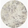 Livabliss Gakko Cream GKK-2316 5 ft. 3 in. X 5 ft. 3 in. Round Rug