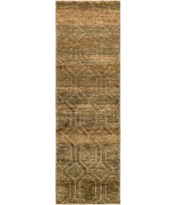 Surya Galloway GLO1005 Olive Light Beige Area Rug 2 ft. 6 in. X 8 ft. Runner