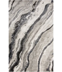 Surya Gemini GMN4034 Charcoal Medium Gray Area Rug 6 ft. X 9 ft. Rectangle